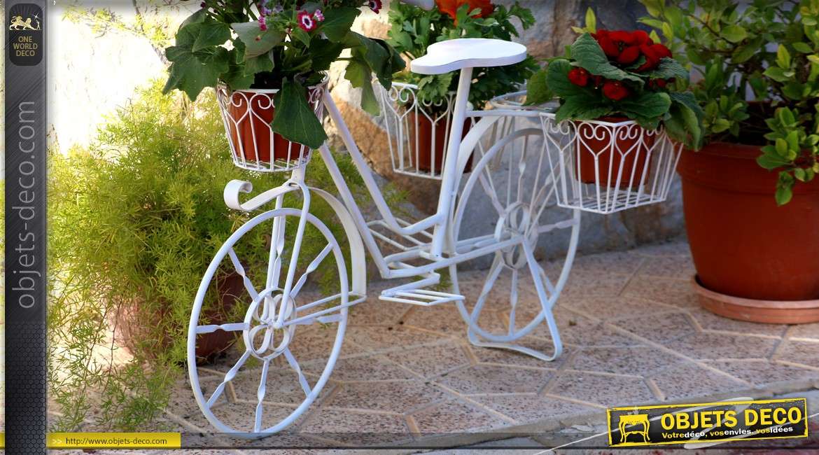 velo bicyclette jardin porte plante porte plante gifi