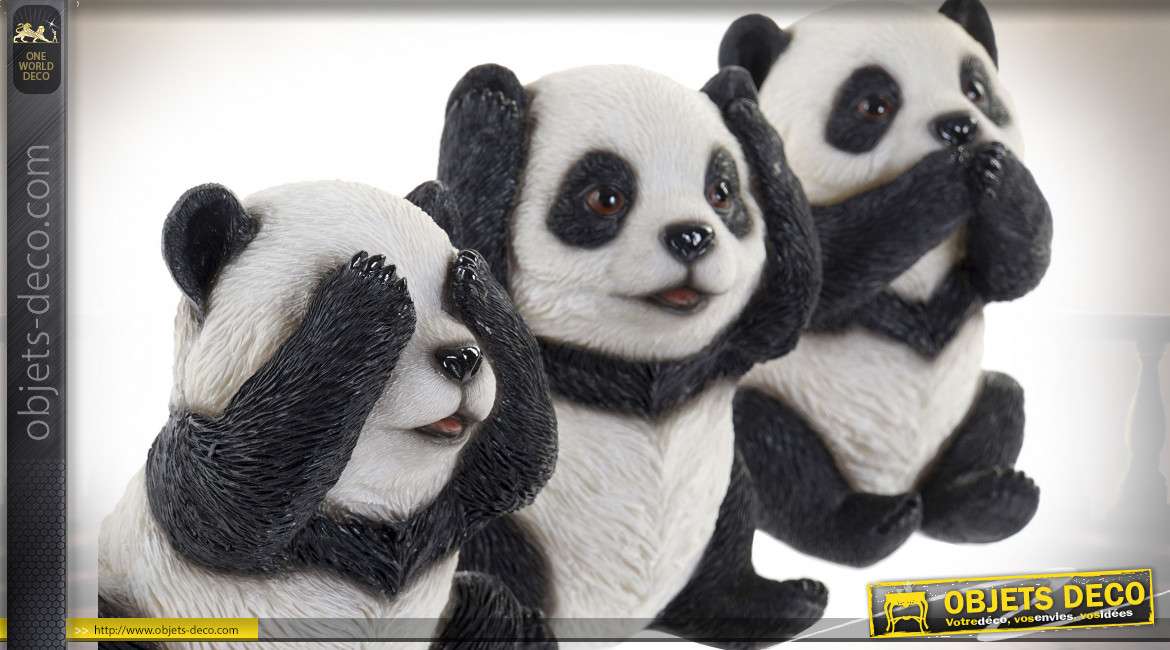 Peluche Panda naturel 65 cm , panda geant